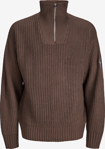 JACK & JONES Genser 'WALE' i brun: forside