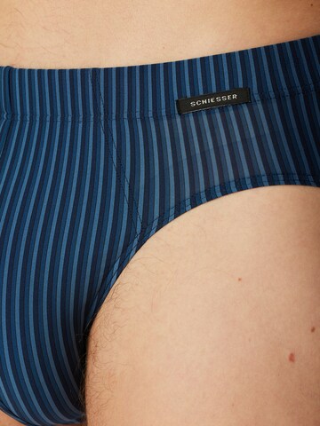 Slip 'Pure Micro' SCHIESSER en bleu