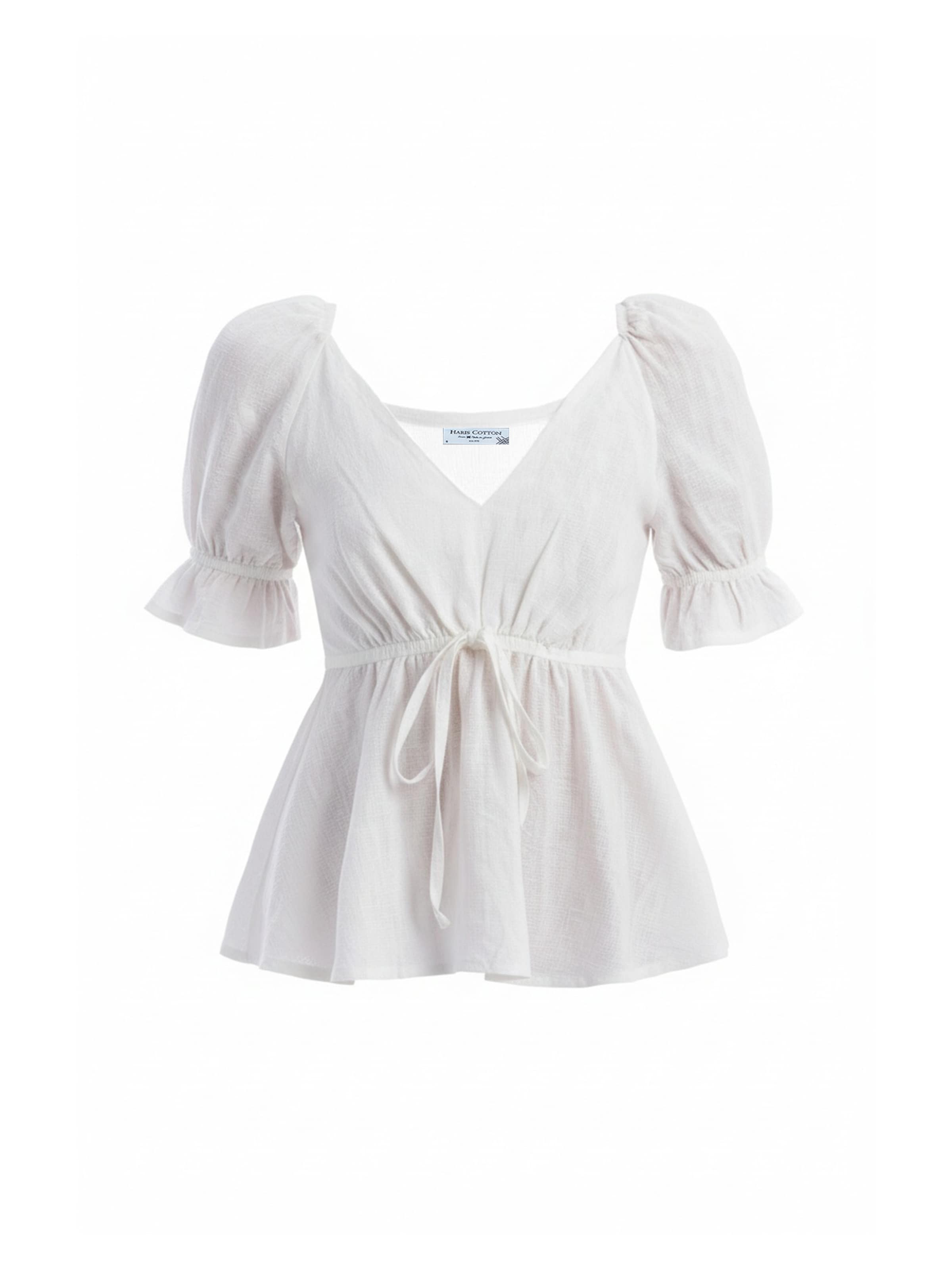 Haris Cotton Blouse 'Haris Cotton' in Wit: voorkant