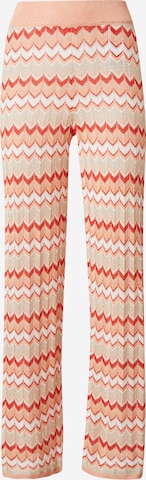 Wide leg Pantaloni 'EMBER' di VILA in arancione: frontale