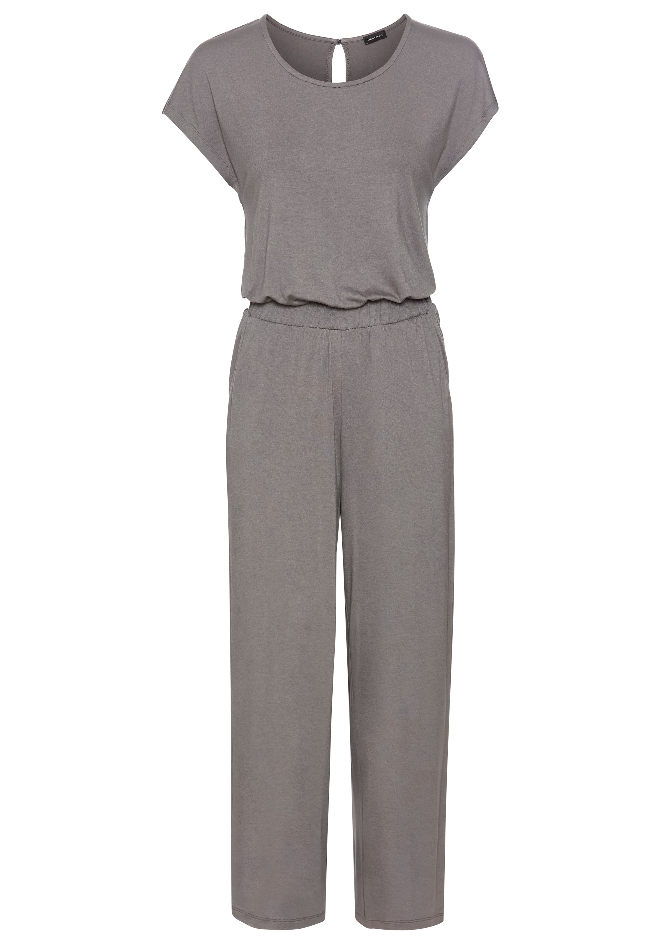 LAURA SCOTT Jumpsuit in Grau: Vorderseite