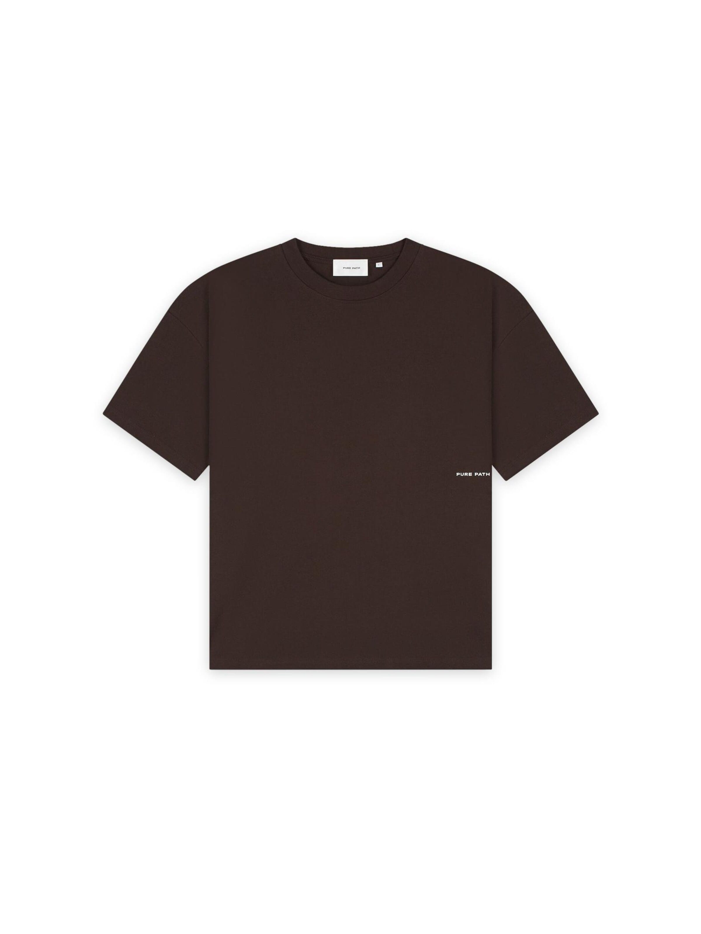 Pure Path Shirt in Brown: front
