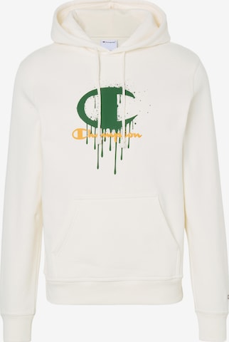 Sweat-shirt Champion en jaune : devant