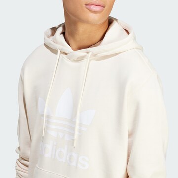 ADIDAS ORIGINALS Sweatshirt 'Adicolor Classics Trefoil' in Beige