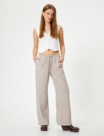 Koton Wide leg Trousers in Beige