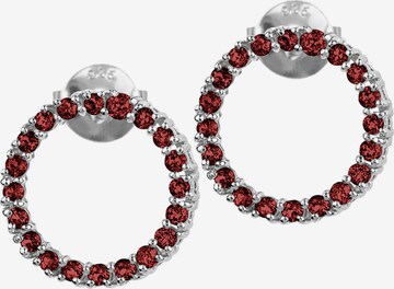 Jacques Lemans Earrings in Red: front