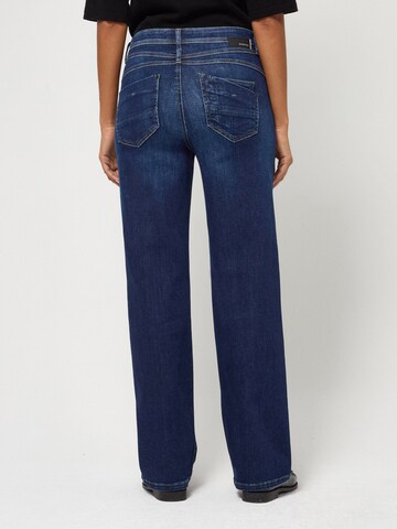 Regular Jean '94AMELIE WIDE ' Gang en bleu