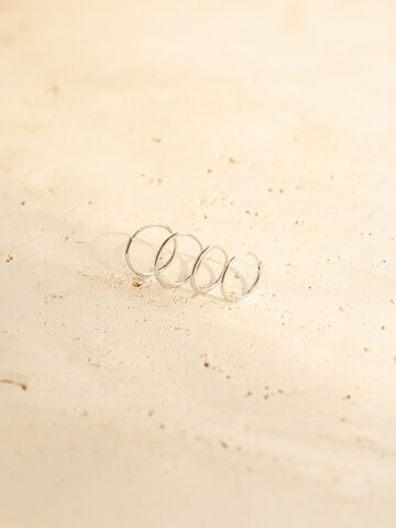 Boucles d'oreilles 'Pure Duo' Hey Happiness en argent