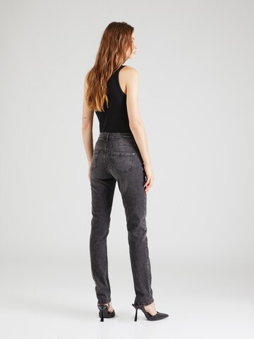 Coupe slim Jean 'JULIA' Sublevel en noir