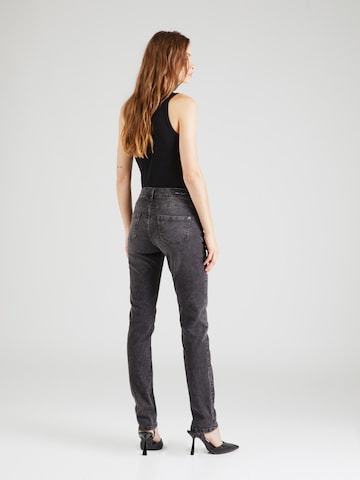 Coupe slim Jean 'JULIA' Sublevel en noir