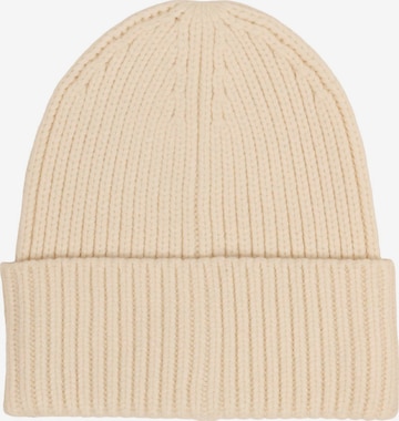 SAMAYA Strickmütze 'Ella' in Beige: Vorderseite