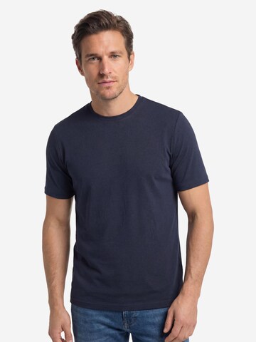 redmond Shirt 'Basic'‌‌‌‌ in Blau