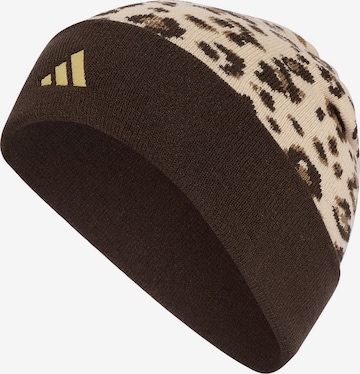ADIDAS PERFORMANCE - Gorros desportivos em bege: frente