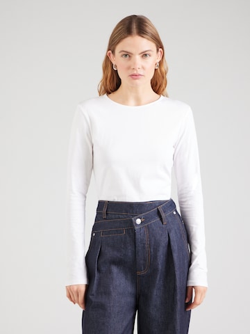 Lindex Футболка в Белый: спереди