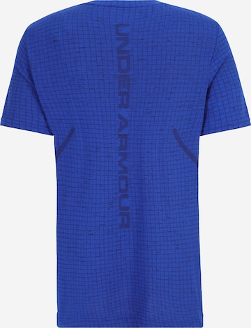 UNDER ARMOUR Funksjonsskjorte 'Grid' i blå