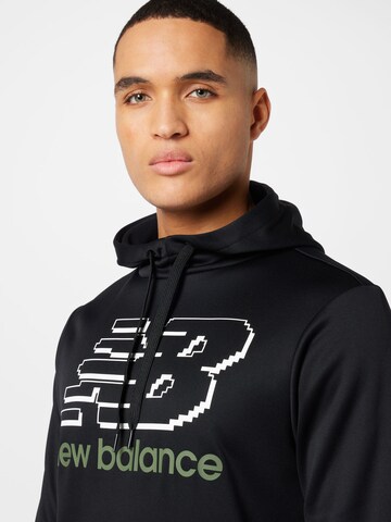 new balance Sportsweatshirt 'Tenacity' i svart