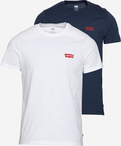 LEVI'S Majica u noćno plava / tamno crvena / bijela, Pregled proizvoda