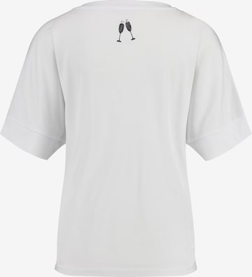 T-shirt 'CHAMPAGNE' Key Largo en blanc