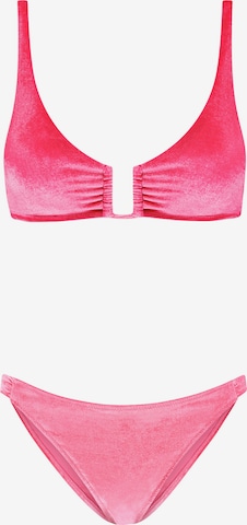 rožinė Shiwi Biustjė Bikinis 'Chloe': priekis