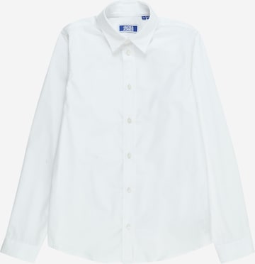 Chemise 'JOE' Jack & Jones Junior en blanc : devant