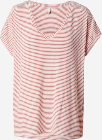 ONLY T-shirt 'TINE' i rosa: framsida