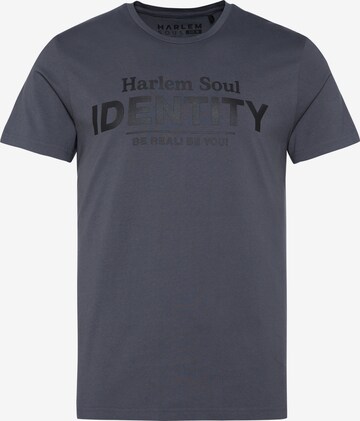 Harlem Soul T-Shirt 'MEL-BOURNE' in Grau: predná strana