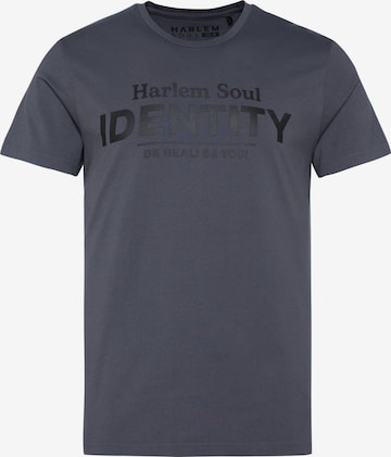 Harlem Soul T-Shirt 'MEL-BOURNE' in Grau: predná strana