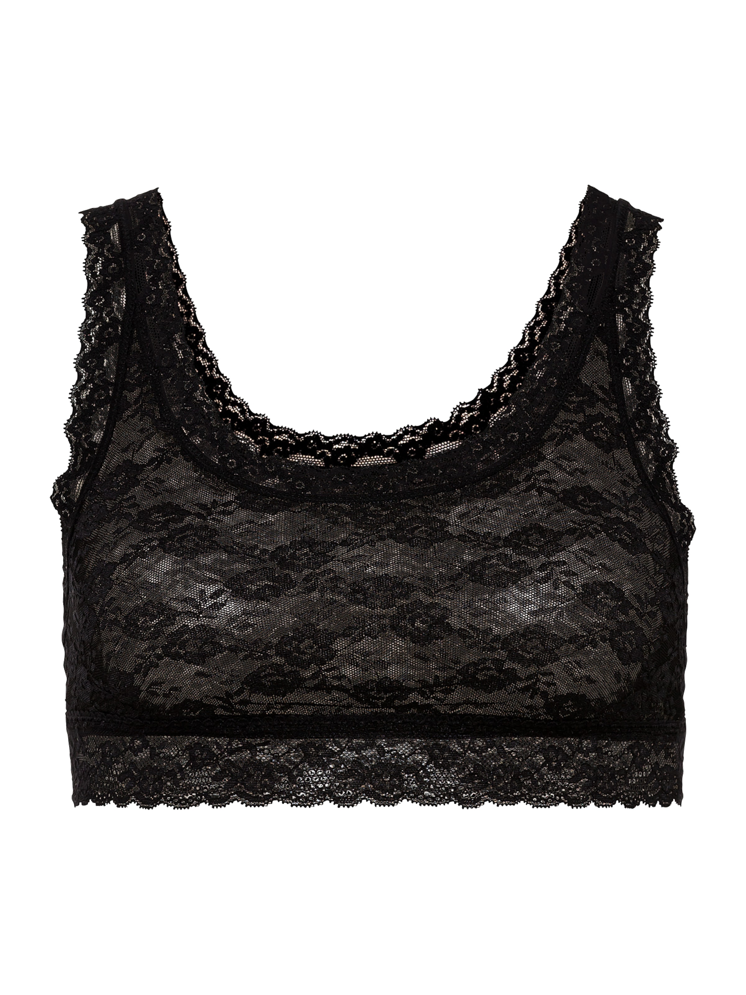 LSCN by LASCANA Бюстие Сутиен в черно: отпред