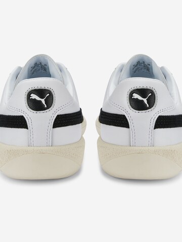 PUMA - Sapatilhas baixas 'Army Trainer' em branco