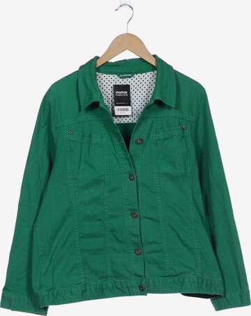 s.Oliver Jacket & Coat in 4XL in Green: front