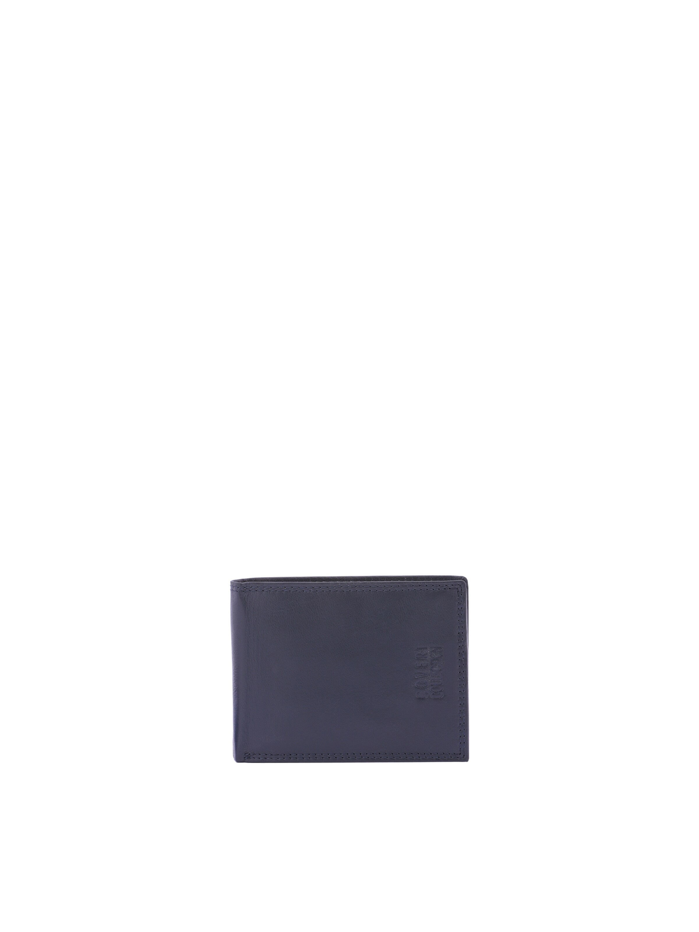 Portamonete di Coveri Collection in blu: frontale