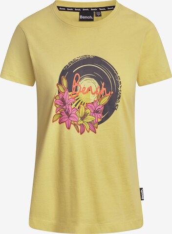 BENCH Shirt in Yellow: front