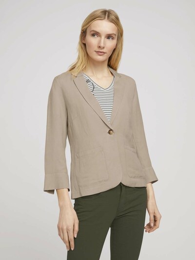TOM TAILOR Blazer in Light beige, View model