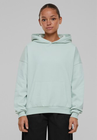 Urban Classics Sweatshirt in Groen: voorkant