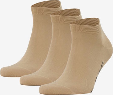 FALKE Sportsokken in Beige: voorkant