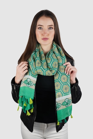 HARPA Sjaal in Groen: voorkant