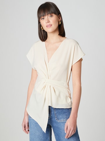 Guido Maria Kretschmer Women Blouse 'Felicia' in Wit: voorkant