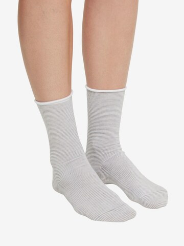 ESPRIT Sokken in Grijs: voorkant