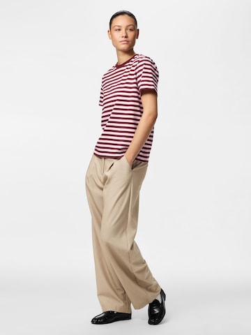 PIECES Tønde Bukser 'PCBosella' i grå