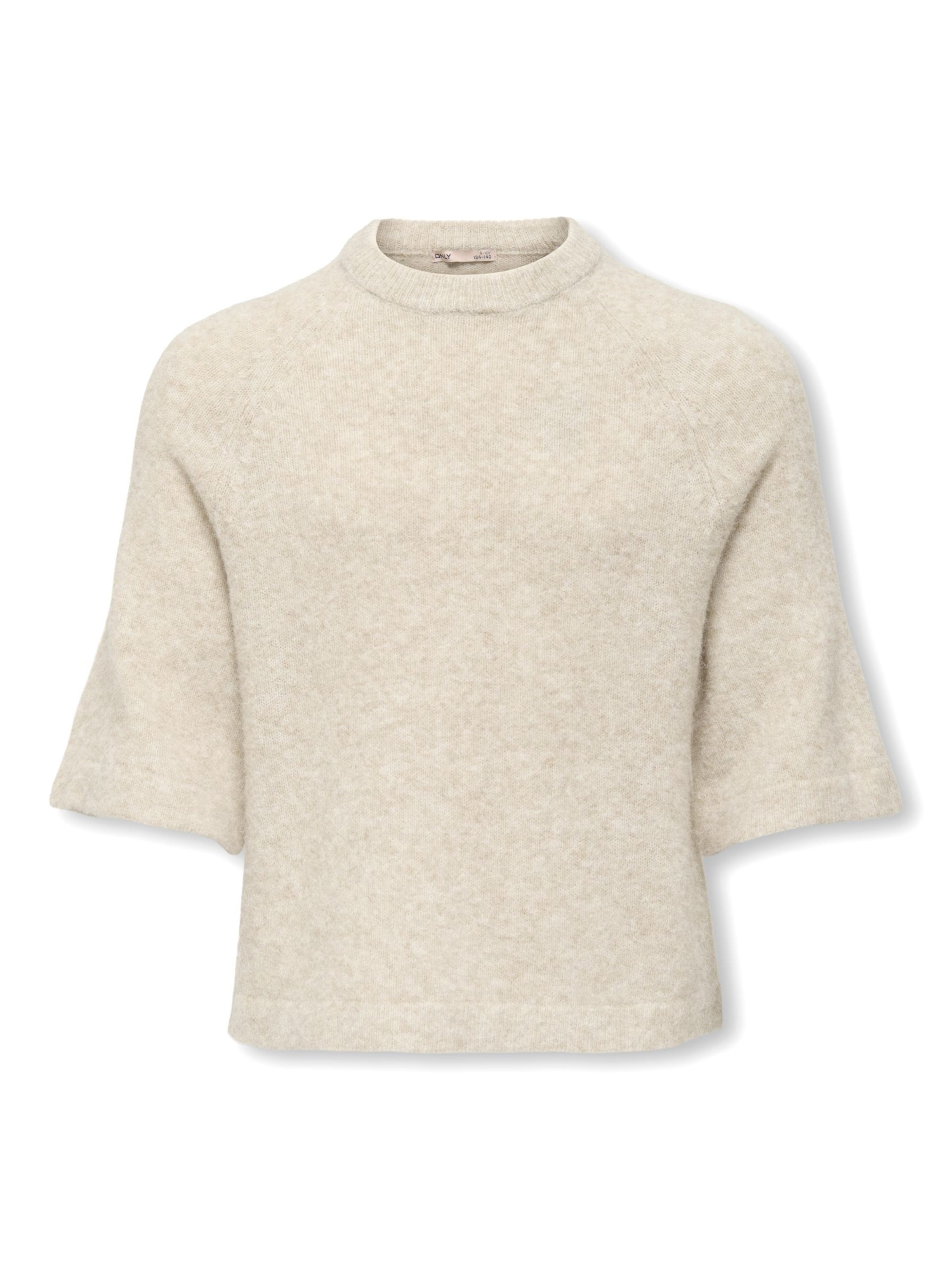 ONLY GIRLS Pullover 'KOGEdena' i beige: forside