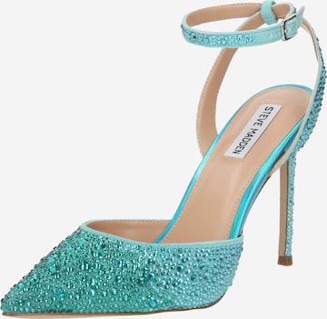 STEVE MADDEN - Sapatos abertos atrás 'Revert' em azul: frente