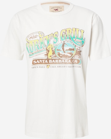 HOLLISTER T-Shirt in Weiß: Vorderseite