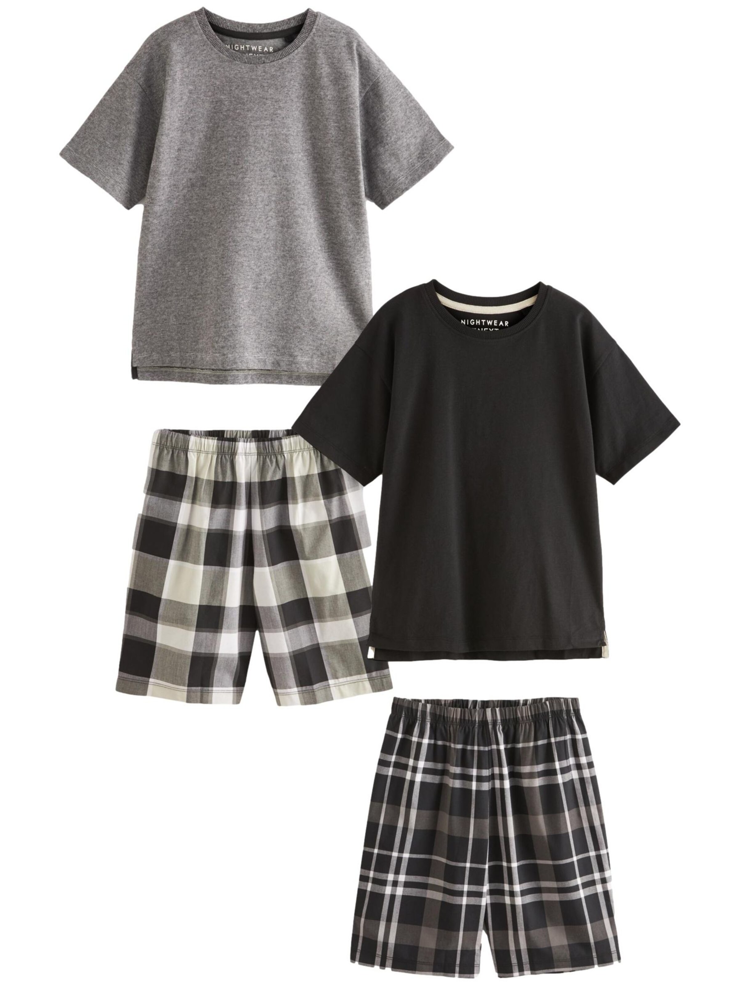 Next Пижама в Черный: спереди