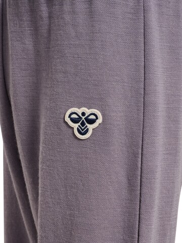 Hummel Tapered Broek in Grijs