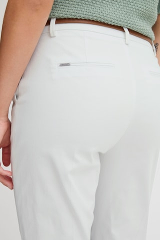 Oxmo Tapered Hose 'Oxdaisy' in Weiß