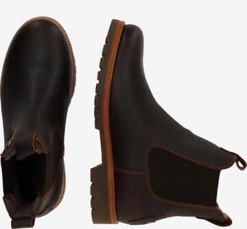 PANAMA JACK Chelsea Boots 'Grass Nappa' in Braun