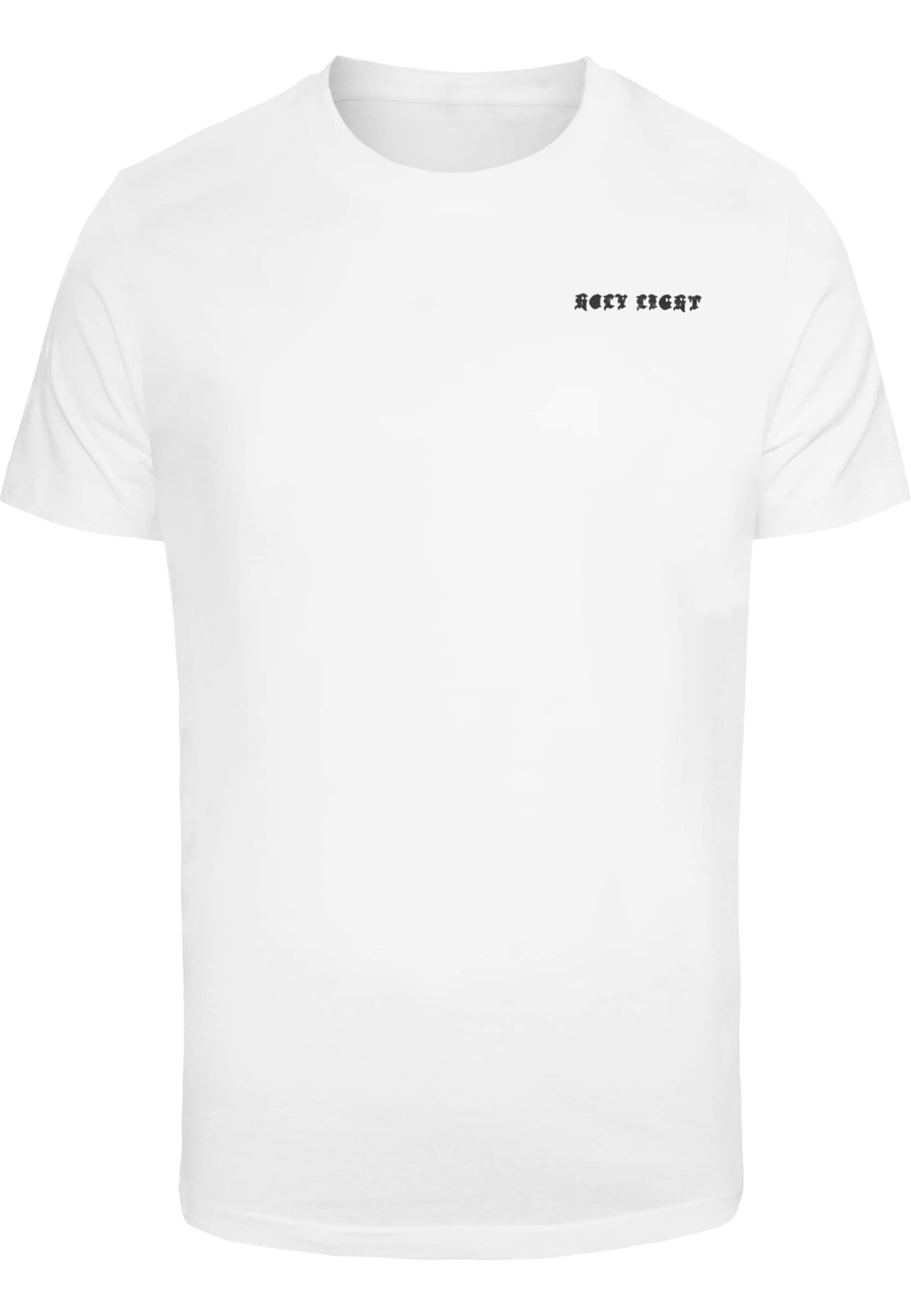 T-Shirt 'Holy' Mister Tee en blanc : devant