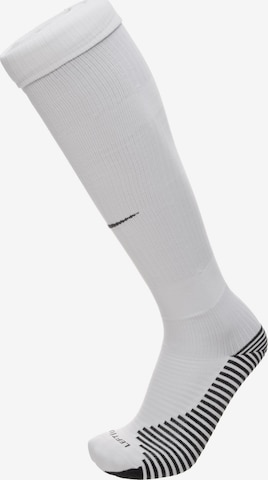 NIKE Soccer Socks 'MatchFit Team' in White: front