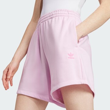 ADIDAS ORIGINALS Loose fit Trousers 'Adicolor Essentials' in Pink