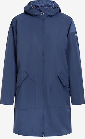 DreiMaster Maritim Raincoat in Blue: front